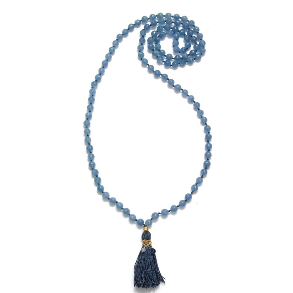 Satya light blue mala